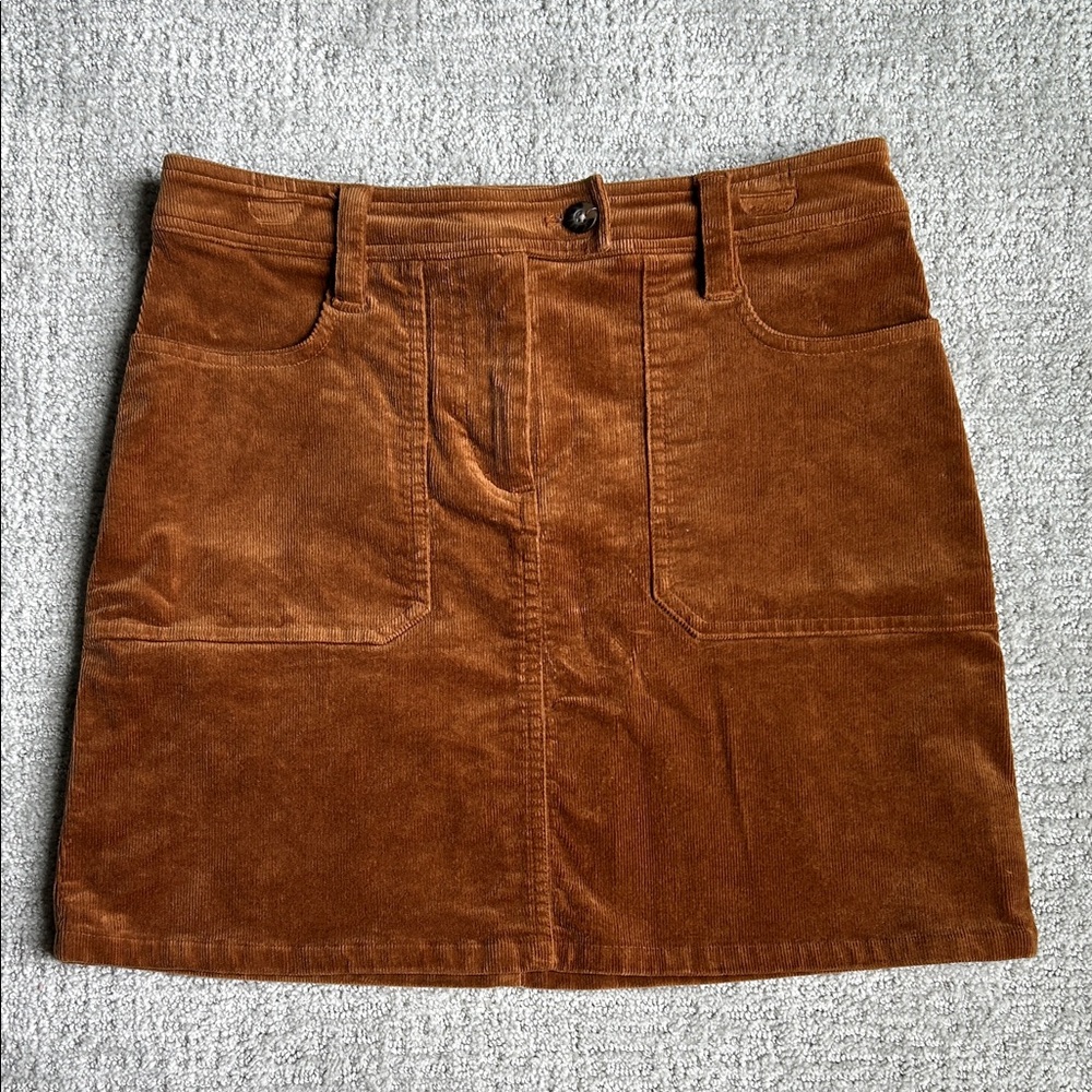 Boden Brown Mini Skirt